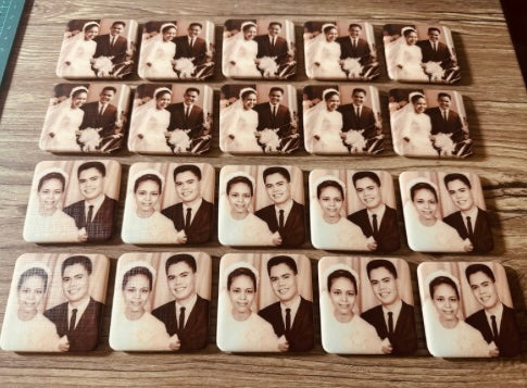 2x2 Magnets with Dedication