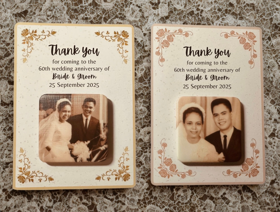 2x2 Magnets with Dedication