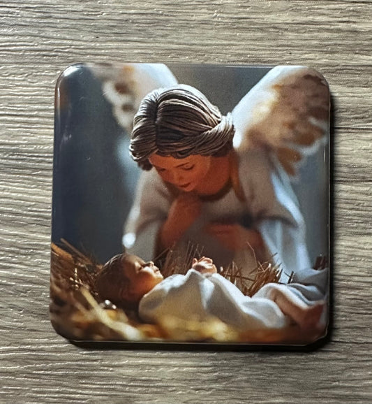 Baby Jesus with Angel